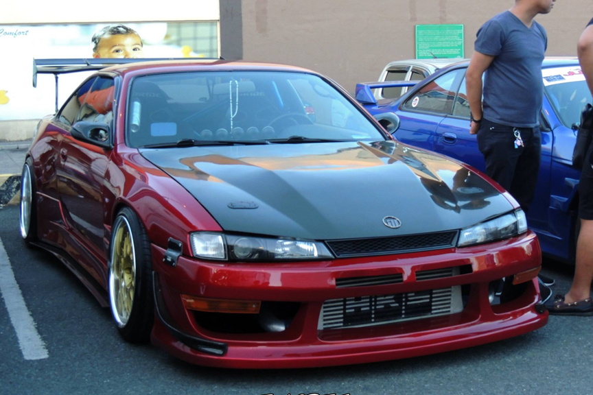 Nissan Silvia in Candytone Red with Flamingo Red (ctto)